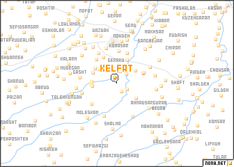 map of Kelfat