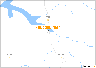 map of Kelgouli Adia