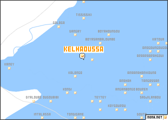 map of Kel Haoussa
