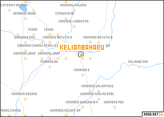 map of Kelian Baharu