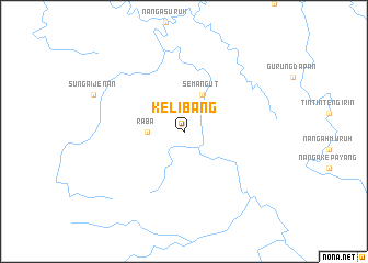 map of Kelibang