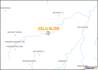 map of Kelilalina