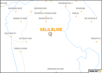 map of Kelilalina