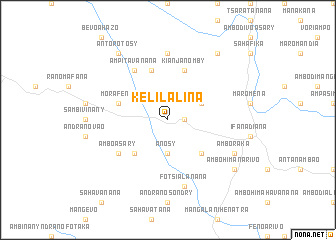 map of Kelilalina