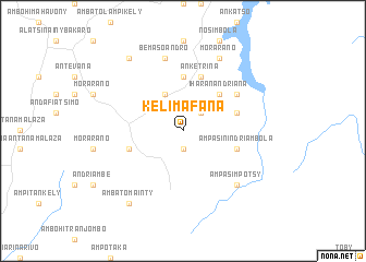 map of Kelimafana