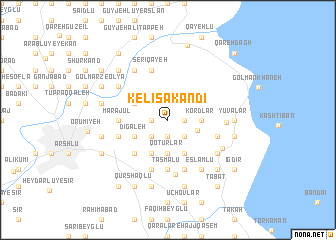 map of Kelīsā Kandī