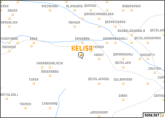 map of Kelīsā