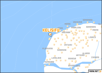 map of Kelisifu