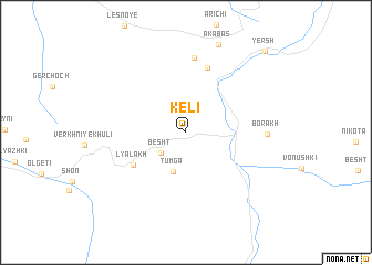 map of Keli