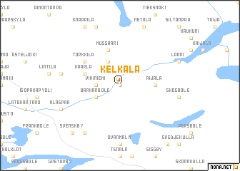map of Kelkala