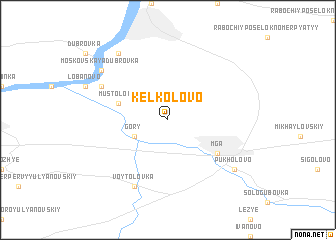 map of Kelkolovo