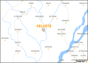 map of Kélkoto