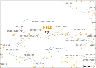 map of Kelk