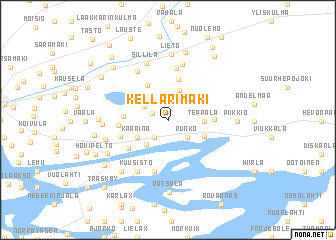 map of Kellarimäki