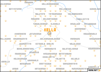 map of Kella