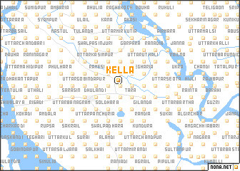 map of Kella