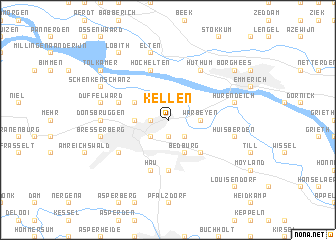 map of Kellen
