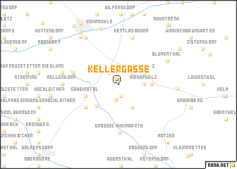 map of Kellergasse
