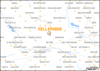 map of Kellerhöhe