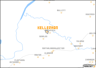 map of Kellerman