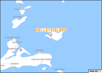 map of Kelleys Island