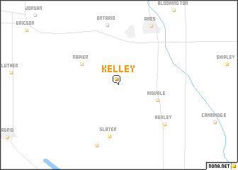 map of Kelley