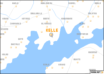 map of Kelle