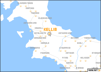 map of Kelliá