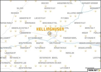 map of Kellinghusen