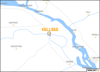 map of Kellogg