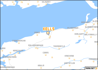 map of Kells