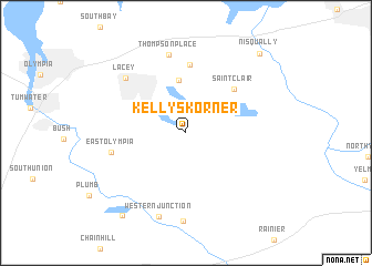 map of Kellys Korner