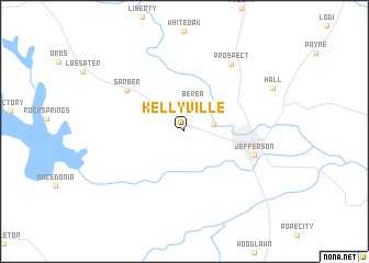 map of Kellyville