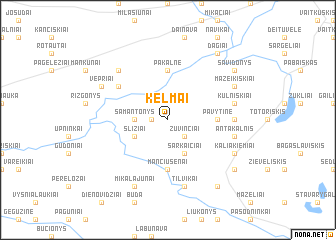 map of Kelmai