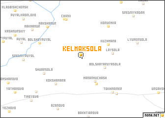 map of Kel\