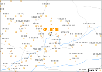 map of Kelodou