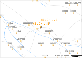 map of Kelokilwe