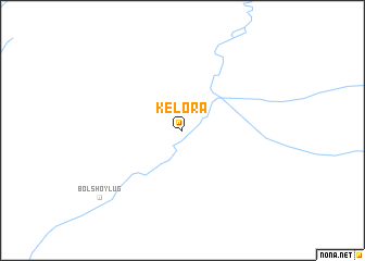 map of Kelora
