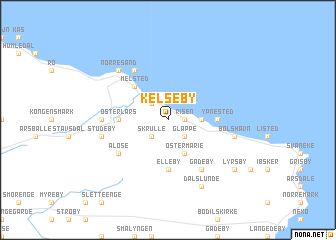 map of Kelseby