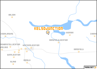 map of Kelso Junction