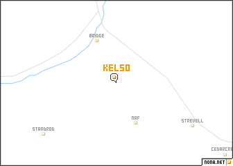 map of Kelso