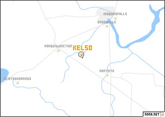 Kelso (Canada) map - nona.net