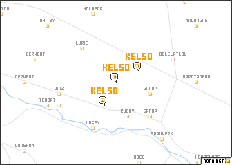 map of Kelso