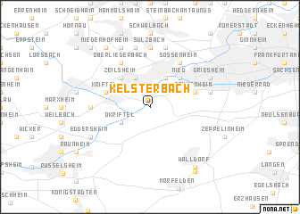 map of Kelsterbach