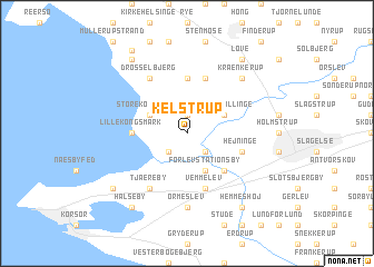 map of Kelstrup