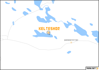map of Kelʼteshor