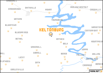 map of Keltonburg