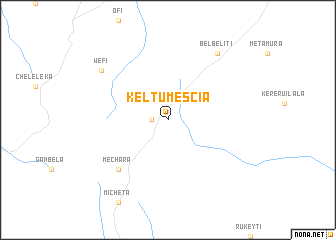 map of Keltu Mescia