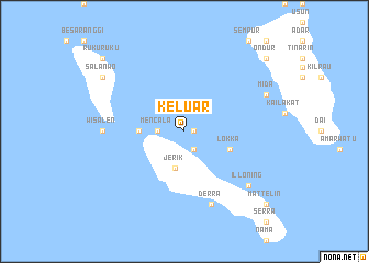 map of Keluar