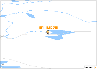 map of Kelujärvi